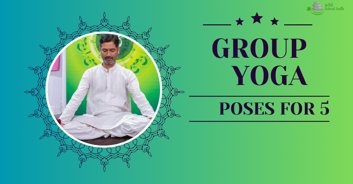 Group yoga poses for 5